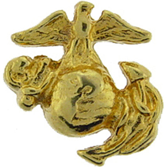 U.S. MARINES, USMC EMBLEM A1 RIGHT MINI - Original Artwork, Expertly Designed PIN Gold - 0.5"