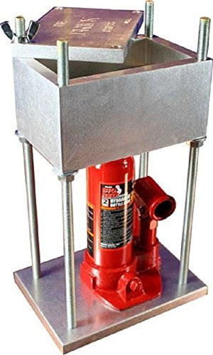 Hydraulic Press Built From Aircraft Aluminum - Made in USA (4-Ton / 8,000 Lbs Brick Press)