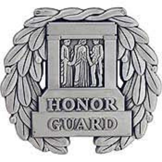 POW, WW & KIA HONOR, HONOR GUARD TOMB OF THE UNKNOWN SOLDIER - Expertly Designed BADGE - 2"