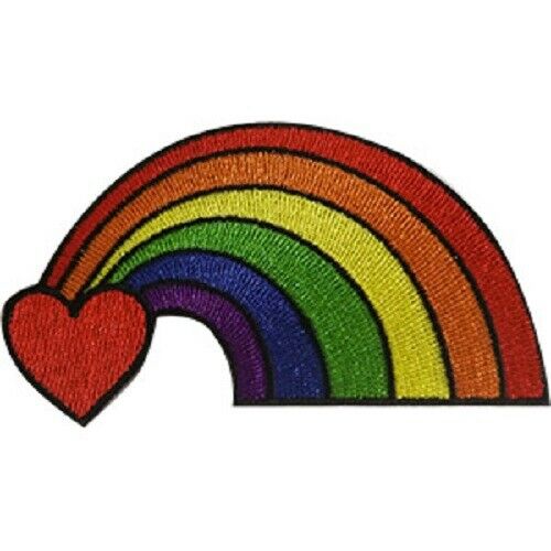 C&D Visionary P-JSX-0044 JSX Rainbow Love Patch Multi Color