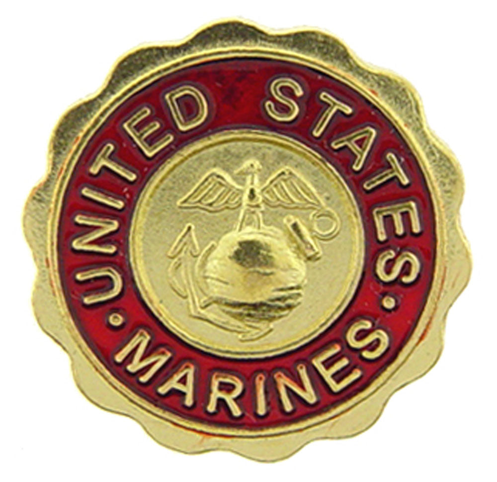 U.S. MARINES, USMC LOGO MARINES - Original Artwork, Expertly Designed PIN - 0.75"