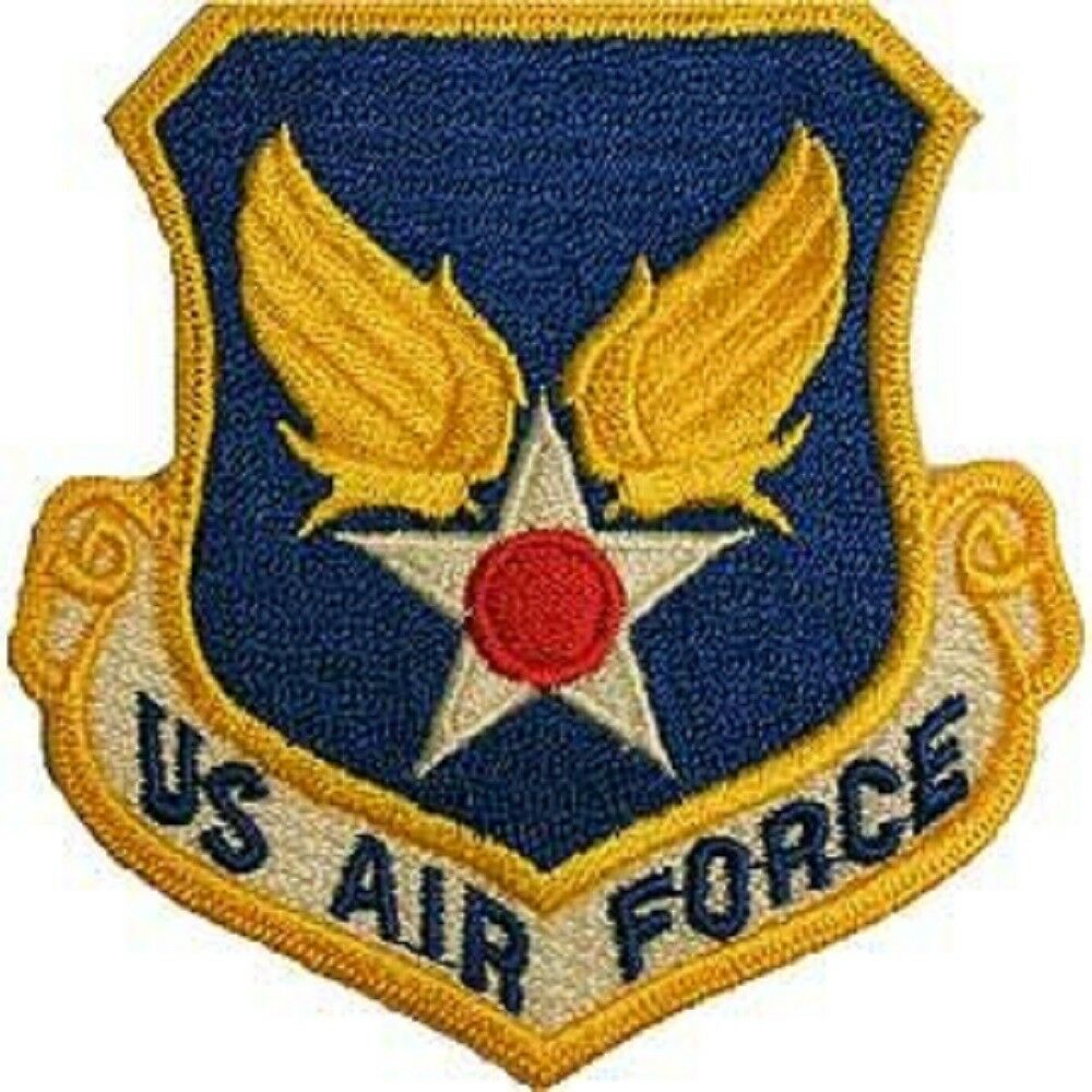United States Air Force - Embroidered Patches, Iron On Patch - 3"