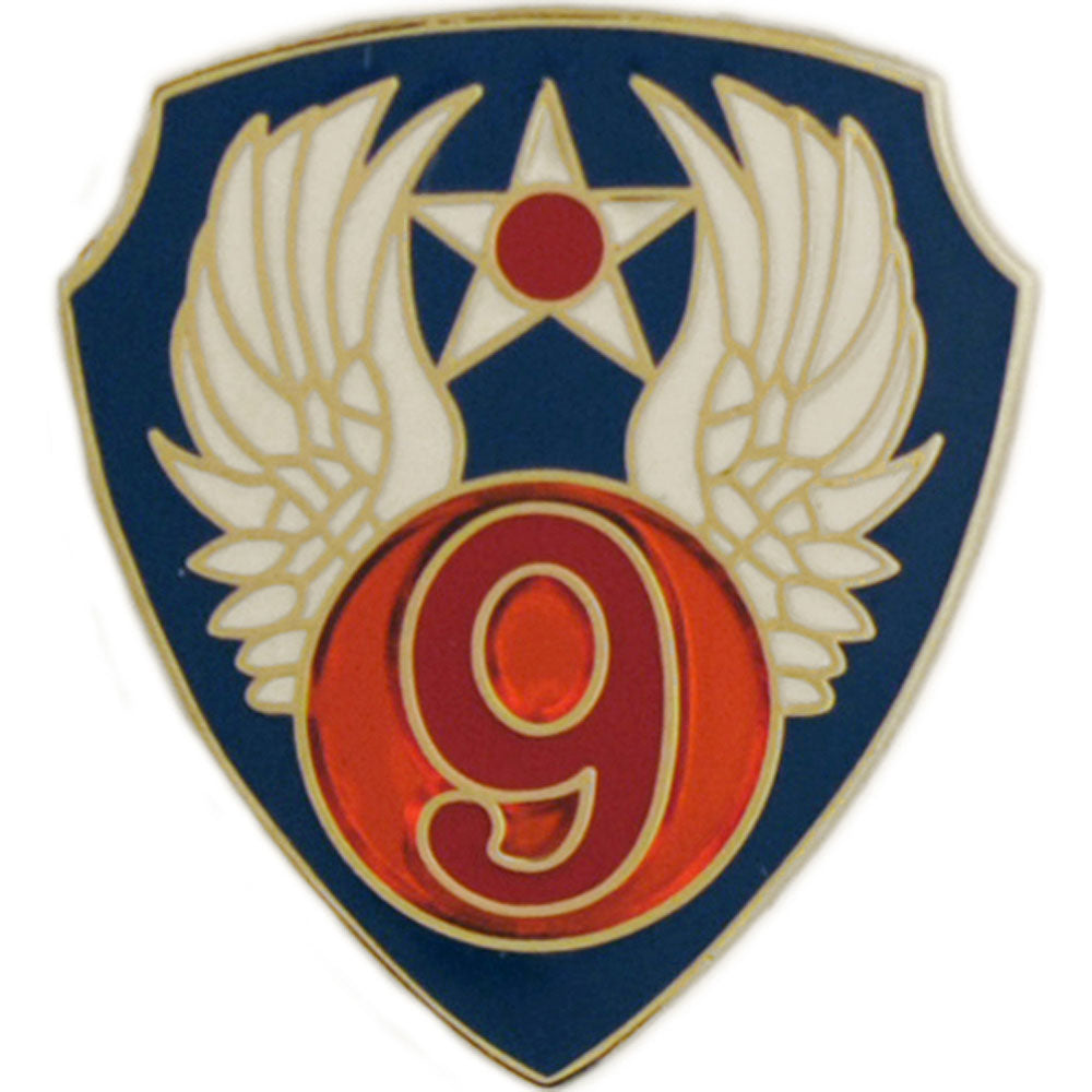 UNITED STATES AIR FORCE 009TH - Original Artwork, Expertly Designed PIN - 1"