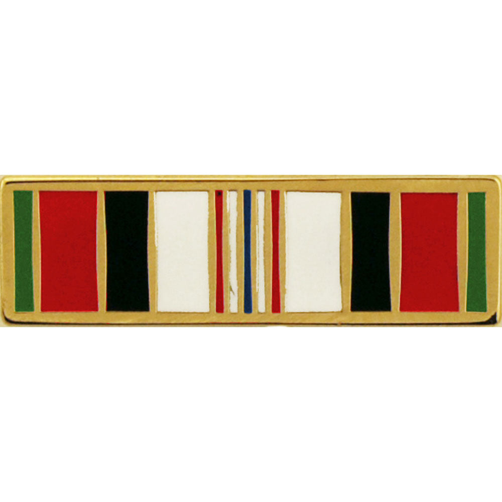 U.S. MILITARY, RIBBON AFGHANISTAN CAMP - Original Artwork, Expertly Designed PIN - 1.0625"