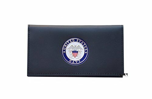 US NAVY, Officially Licensed CHECKBOOK COVER with Medallion