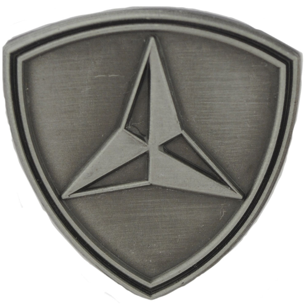 U.S. MARINES, USMC 3rd Division Pewter - Original Artwork, Expertly Designed PIN - 1"
