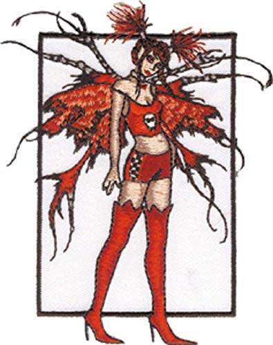 AMY BROWN Catastrophe, Officially Licensed, Iron-On / Sew-On, 3.5" x 4.5" Embroidered PATCH