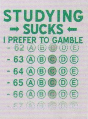 Studying Sucks I Prefer To Gamble Magnet SM4763