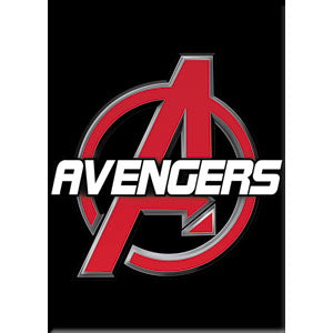 Avengers Classic Logo - Marvel Comics Refrigerator Magnet