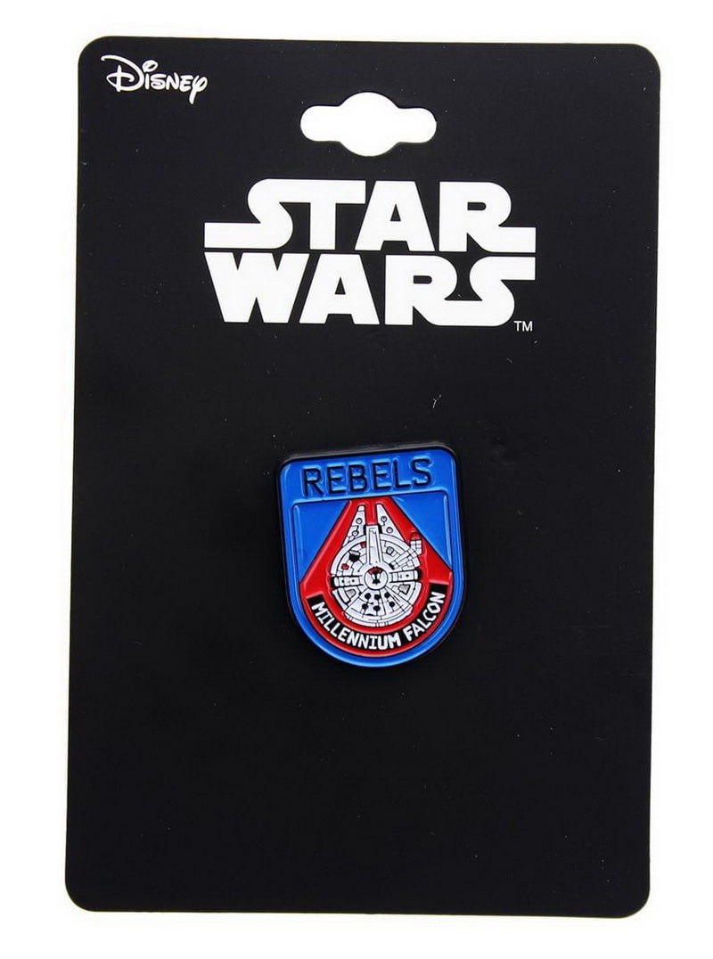 Star Wars - Millenium Falcon , The Last Jedi Blue/Red - Lapel Pins Set