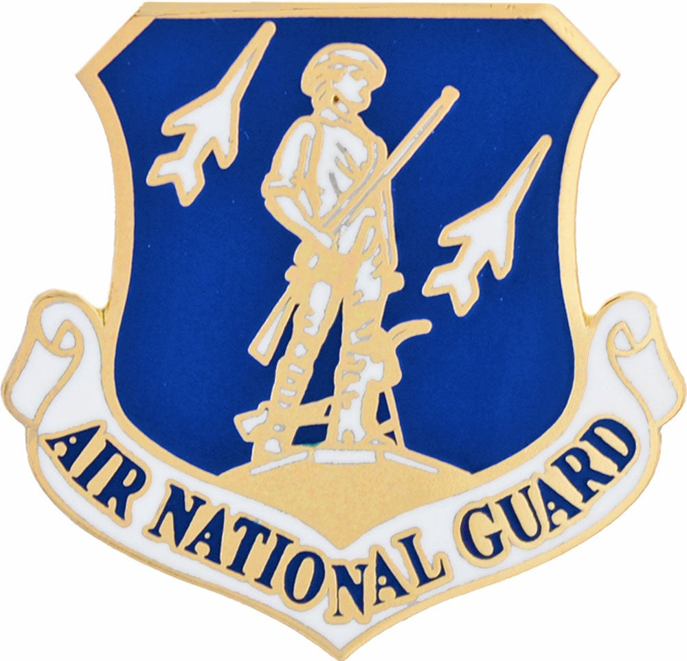 U.S. AIR FORCE, AIR NATIONAL GUARD - Original Artwork, Expertly Designed PIN - 1"