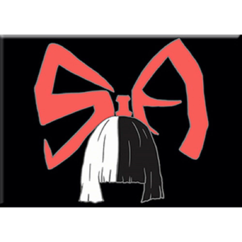 SIA LOGO FRIDGE MAGNET - Sia Logo Decorative Exclusive Artwork Refrigerator Fridge Magnet - 2.5" x 3.5"