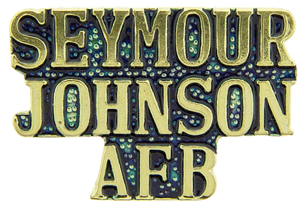 U.S. AIR FORCE, Script SEYMOUR JOHN - Original Artwork, Expertly Designed PIN - 1"