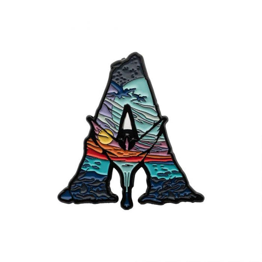 AVATAR 2 THE WAY OF WATER LOGO PIN - Avatar 2 Movie Premiere Disney Enamel Lapel PIN