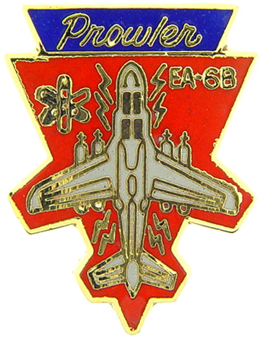 AIRCRAFT & HELICOPTERS, APL EA-6B PROWLER USMC - Original Artwork, Expertly Designed PIN - 1"