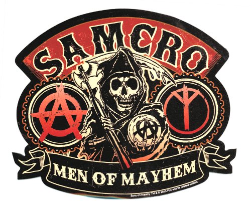 Sons Of Anarchy Men Of Mayhem Car Magnet
