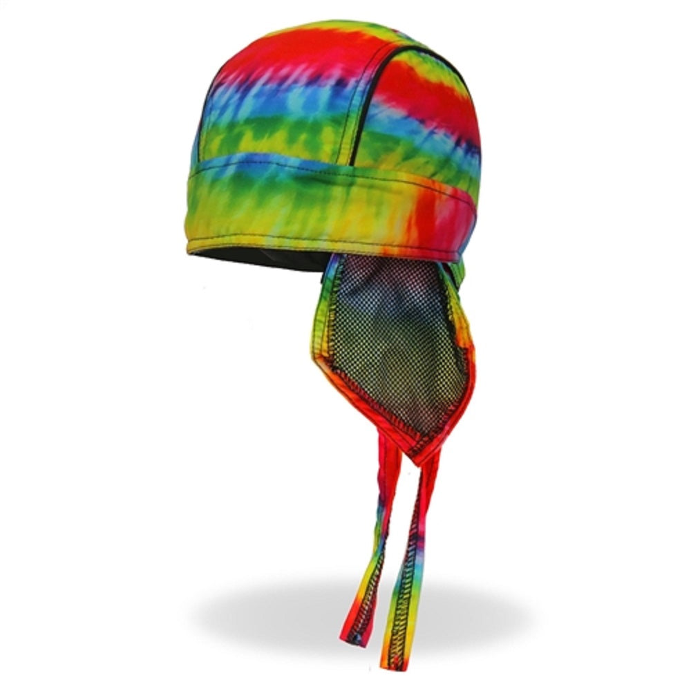 TIE-DYE HEADWRAP - Officially Licensed Original Tie Dye Design Lightweight Biker Machine Washable Head Wrap