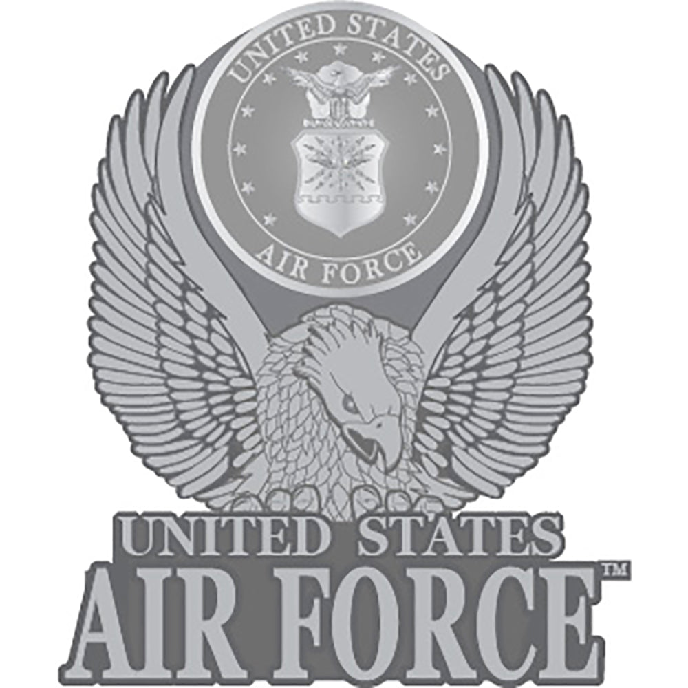 U.S. AIR FORCE, USAF EMBLEM Eagle Pewter - Original Artwork, Expertly Designed PIN - 1.125"