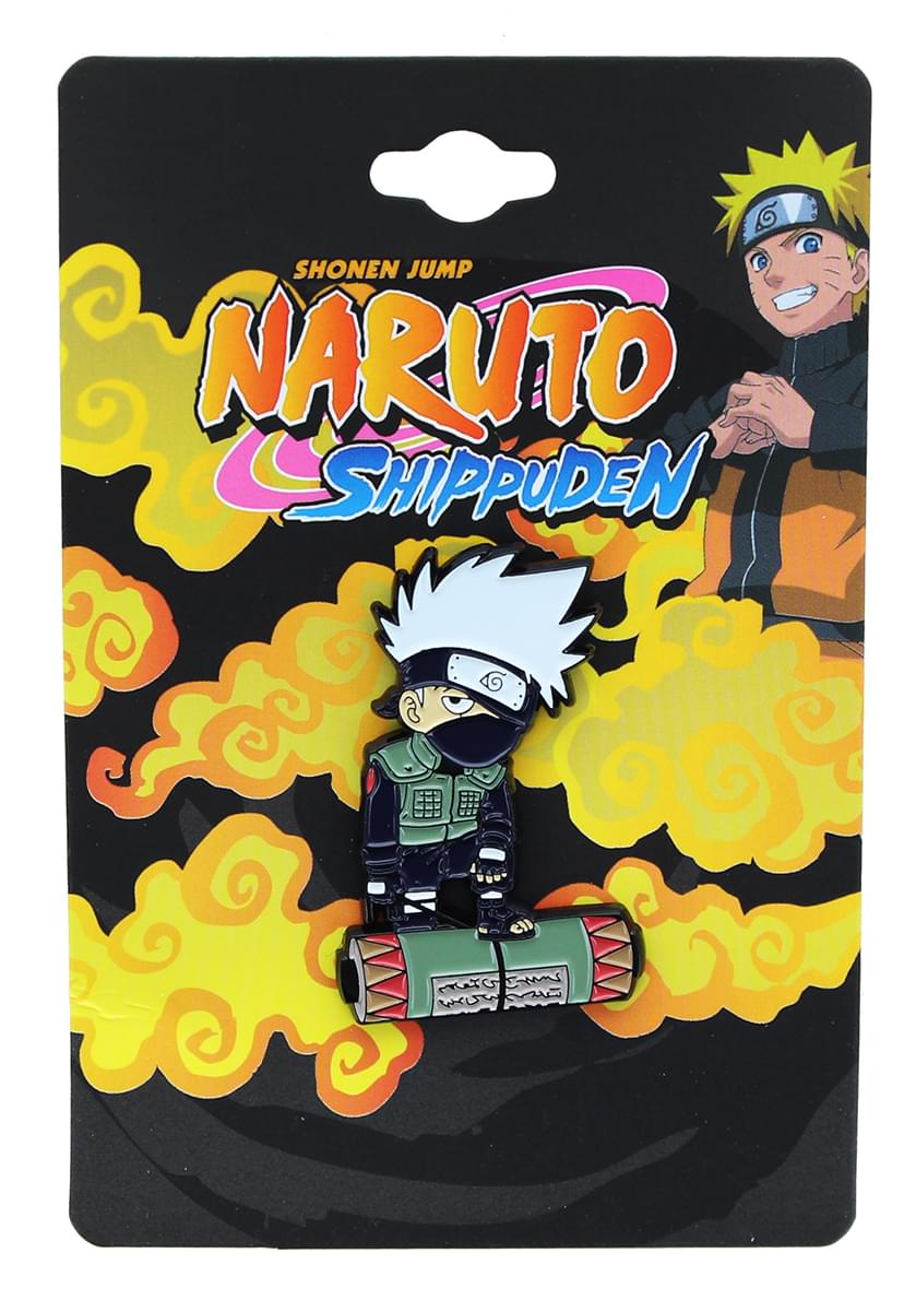 NARUTO CHIBI KAKASHI PIN - Officially Licensed Anime Figure "Naruto" The Young Ninja Chibi Kakashi Exclusive Lapel Pin