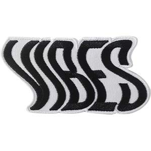 Social Expression Vibes - Sew Iron on, Embroidered Original Artwork - Patch - 1.9" X 3.6"