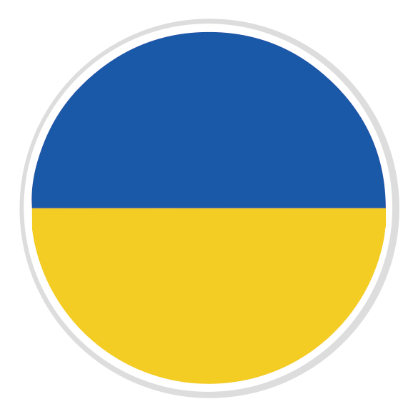 "UKRAINE FLAG BUTTON - Support Ukraine, Original Artwork Brooch Pinback Button"