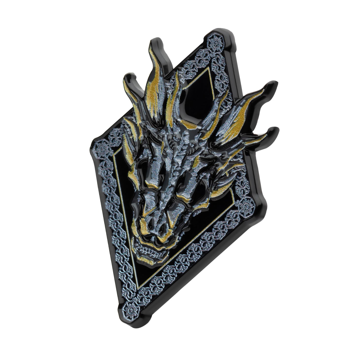 HOUSE OF THE DRAGON HEAD PIN - Officially Licensed Original Enamel Lapel Pin - 1" x 1.7"