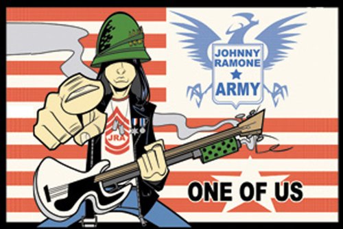 Ramones C&D Visionary Licenses Products Johnny Ramones Recruitment Magnet
