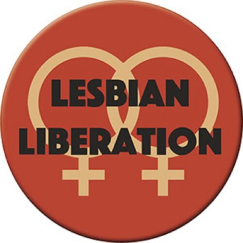 LESBIAN LIBERATION - Fridge MAGNET, LGBTQ Licensed Original Artwork, 3" x 3"