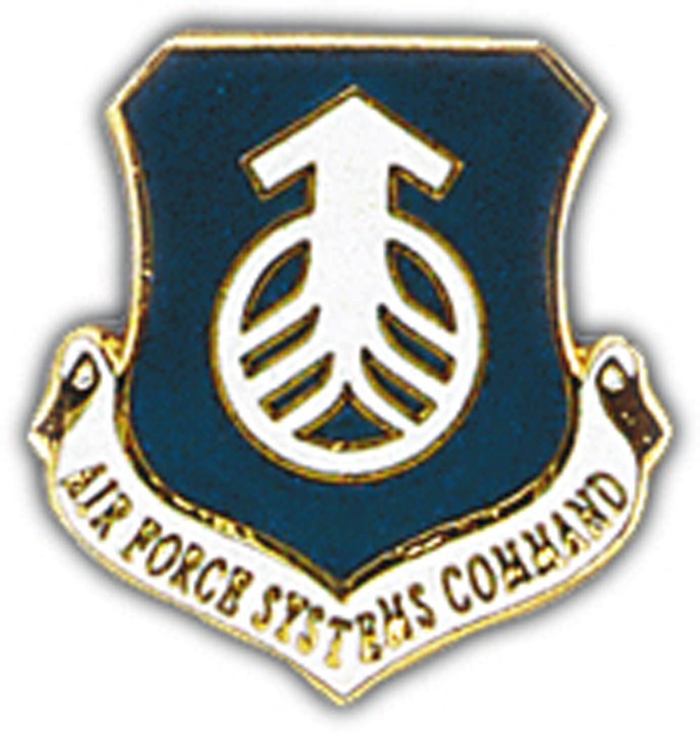 U.S. AIR FORCE, USAF SYSTEMS Command - Original Artwork, Expertly Designed PIN - 1"