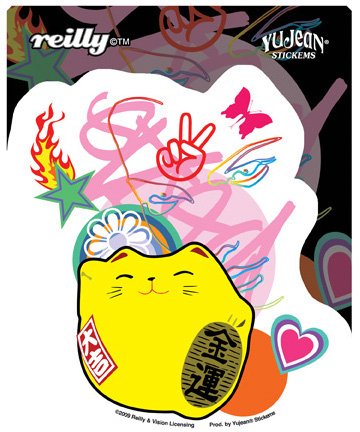 Reilly - Happy Kat - Sticker / Decal