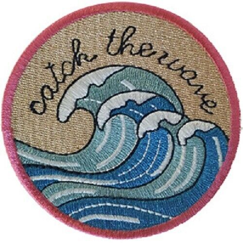 C&D Visionary P-DSX-4842 DSX Surfing Catch The Wave Patch Multi Color