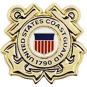 USCG, 1790 LOGO ANCHOR - Original Artwork, Expertly Designed , PIN - 0.875"