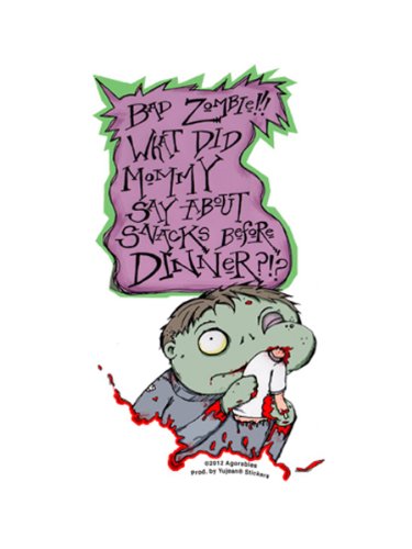 Agorables - Bad Zombie - Sticker / Decal