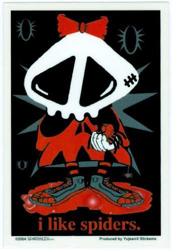 Agorables - I Like Spiders - Sticker / Decal