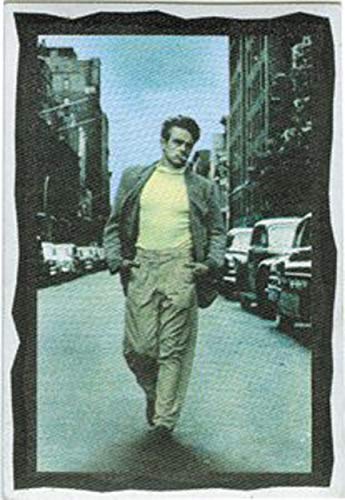 DEAN JAMES STANDING, Officially Licensed, Iron-On / Sew-On, Embroidered PATCH