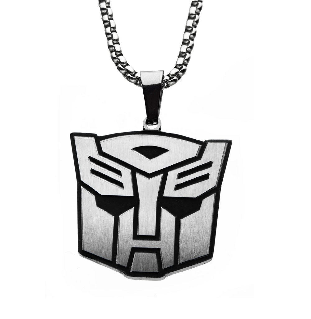 TRANSFORERMERS AUTOBOT NECKLACE - Novelty Official Licensed Stainless Steel Pendant NECKLACE
