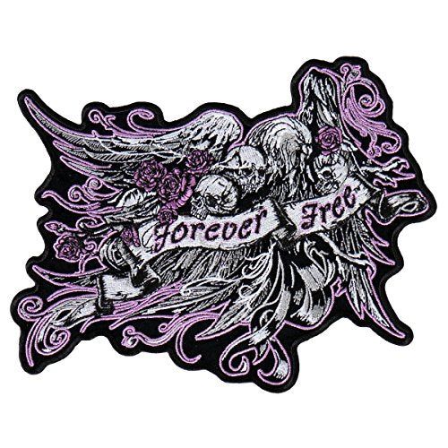 EAGLE COLLAGE, High Thread Embroidered Iron-On / Saw-On, Heat Sealed Backing Rayon PATCH - 8" x 6"