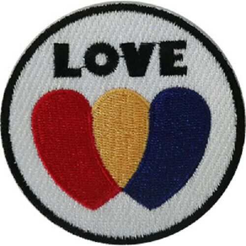 C&D Visionary P-DSX-4861 DSX Love Red Yellow Blue Patch Multi Color