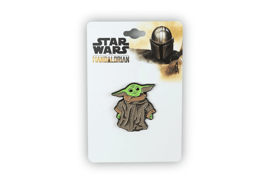 Baby Yoda PIN - THE CHILD, Disney Star Wars Mandalorian Novelty Official Licensed Metal Curious Enamel Lapel PIN