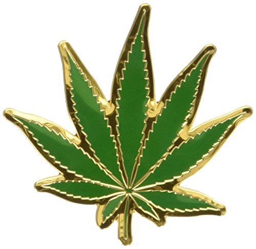 WEED INDEED!! LEAF, Officially Licensed Original Artwork, 2.5" x 2.5" - Heavy Duty Metal Sticker DECAL