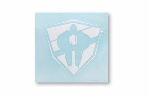 STAR WARS Starfighter Rub-On STICKER Disney Officially Licensed Movie & TV Artwork, 5.2" x 5.75" Long Lasting STICKER -