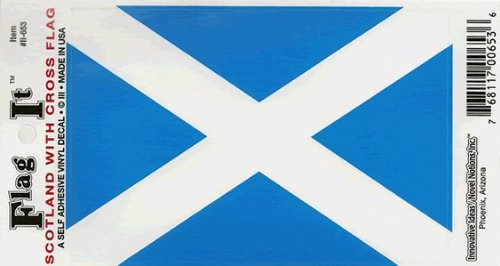 Scotland-Cross flag decal for auto, truck or boat