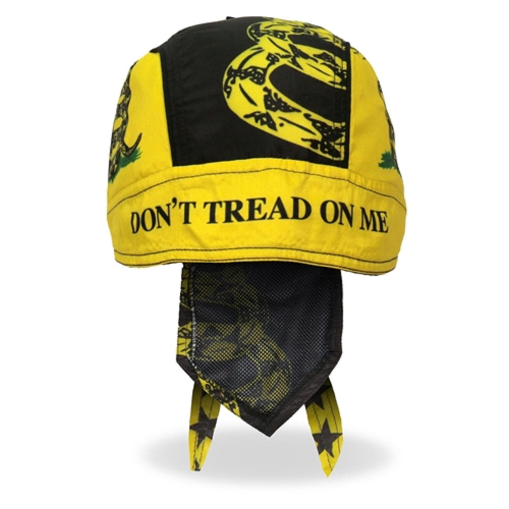 DON'T TREAD ON ME HEADWRAP - Officially Licensed Don't Tread On Me Design Lightweight Biker Machine Wash Head Wrap