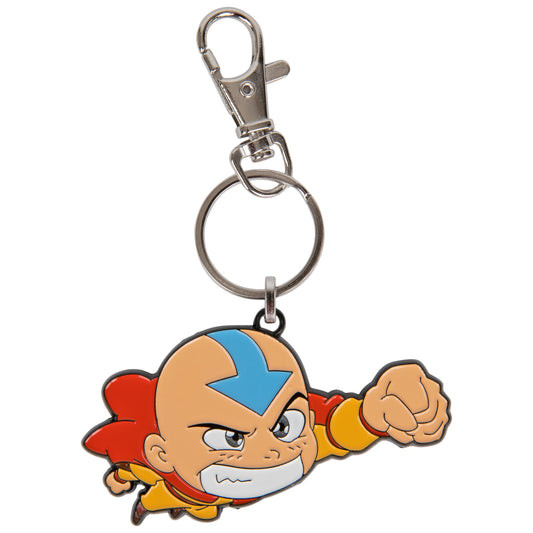 AVATAR AANG KEYCHAIN, Officially Licensed Nickelodeon's Animated Television Series Avatar Aang Little Charecter Keychain