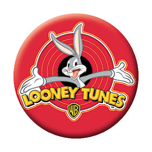 LOONEY TUNES BUGS BUNNY, OLD SCHOOL BUTTON - Officially Licensed Animated Series By Warner Bros. Artwork Button - 1.25"