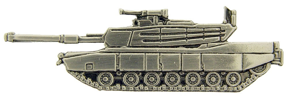 MILITARY WEAPONS & TRANSPORTATION, TANK M1A-1 ABRAMS - Artwork, Expertly Designed PIN - 2.25"