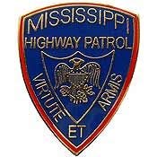 MISSISSIPPI HIGHWAY PATROL VIRTUTE ARMS ET PIN, UNITED STATES Patriotic USA America Artwork, Expertly Designed PIN - 1"
