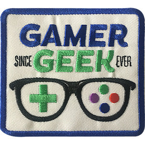 C&D Visionary P-DSX-4686 DSX Video Games Gamer Geek Patch Multi Color