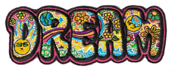 Dan Morris Dream Patch - Embroidery Iron-On Backing Sew-On Patch - 4" x 1.4"