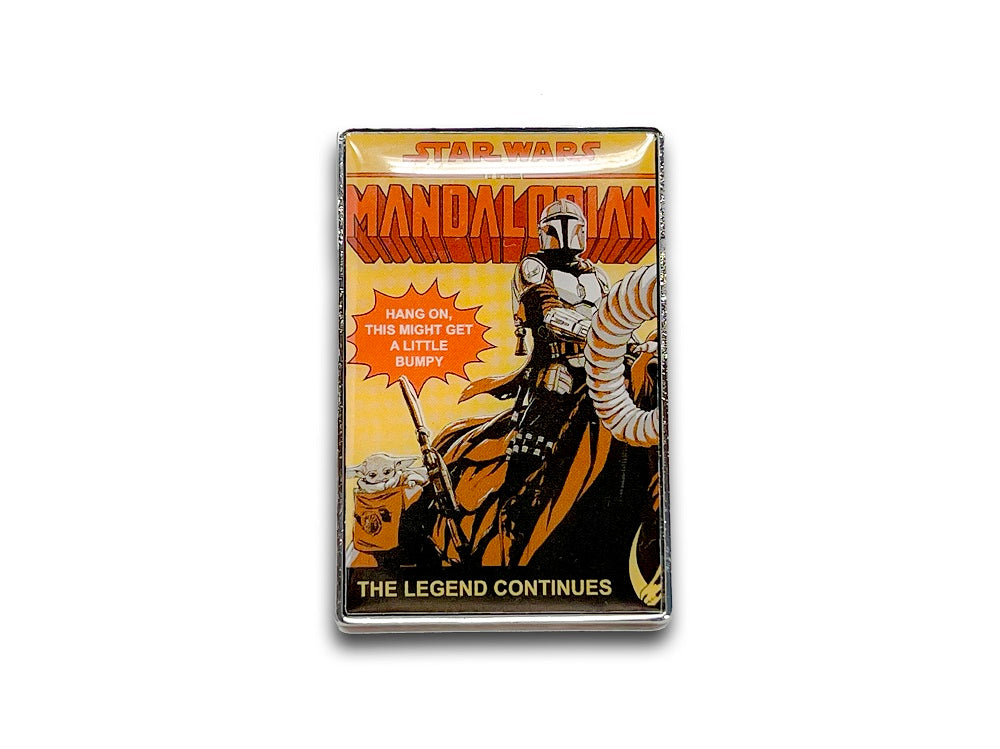 Disney's STAR WARS BABY YODA Mandalorian PIN - The Legend Continues, CHILD YODA Official Lucasfilms Premium Enamel PIN